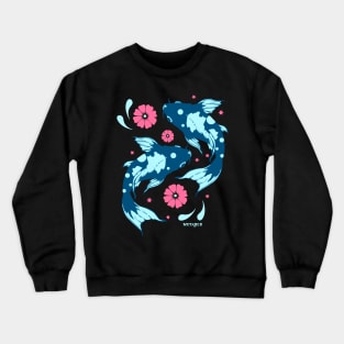 Pisces Sign Crewneck Sweatshirt